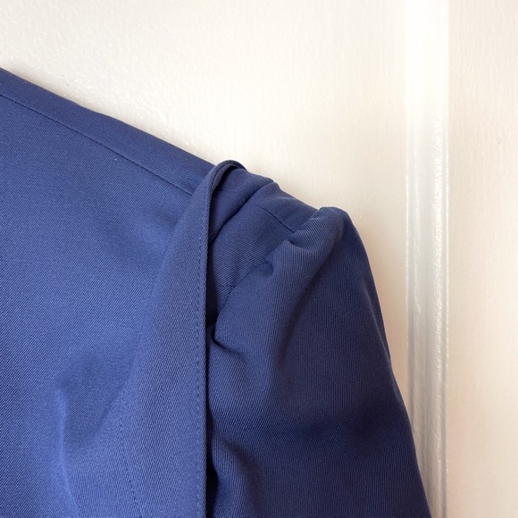 Vintage ESCADA 100% WOOL BLUE BLAZER , Sailor vibe - Picture 3 of 9